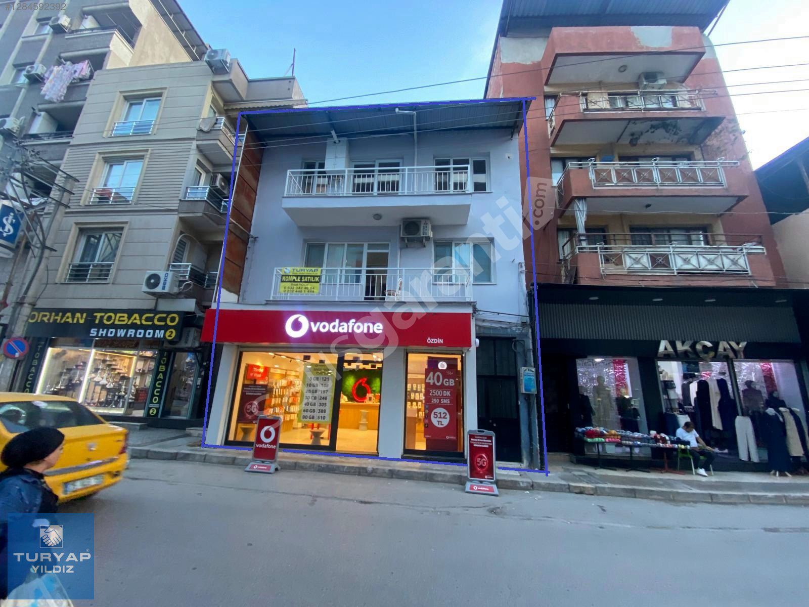 BUCA GEDİZ İŞ BANKASI YANI ANACADDE 3 KATLI BİNA VE ARSASI