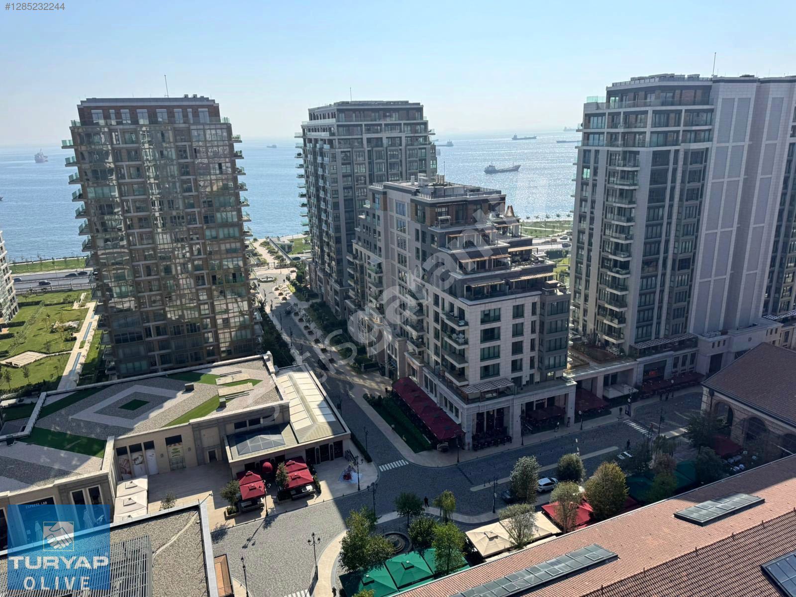 Büyükyalı Fişekhanede Kiralık 1+1 Deniz Manzaralı Daire