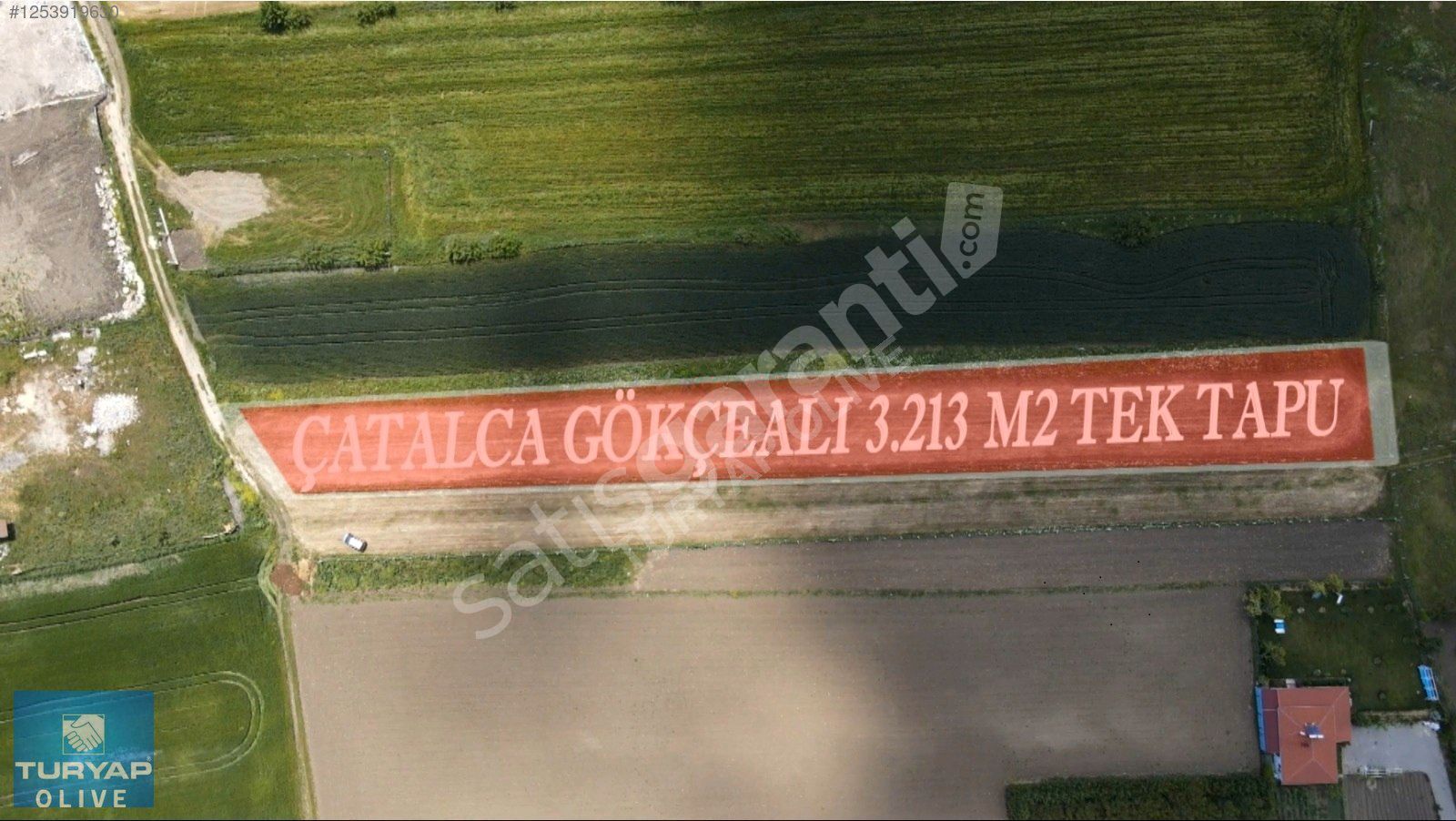 Çatalca Gökçeali'de 3.213 m2 Müstakil Tapulu Yatırımlık Arazi