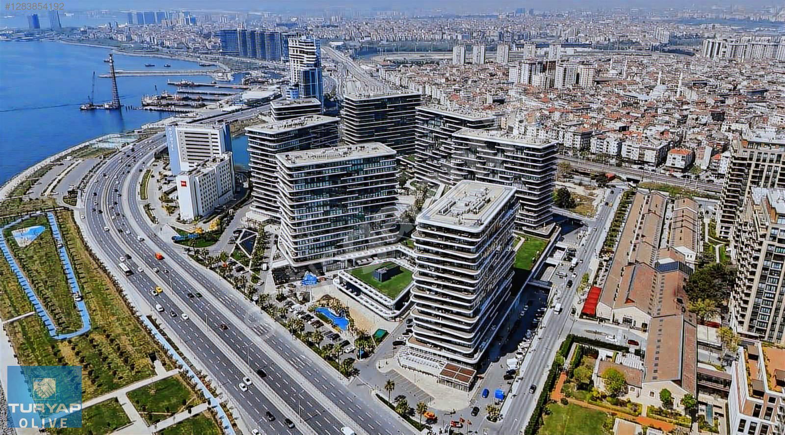 Zeytinburnu Yedimavi Projesinde Kiralık Deniz Manzaralı Daire