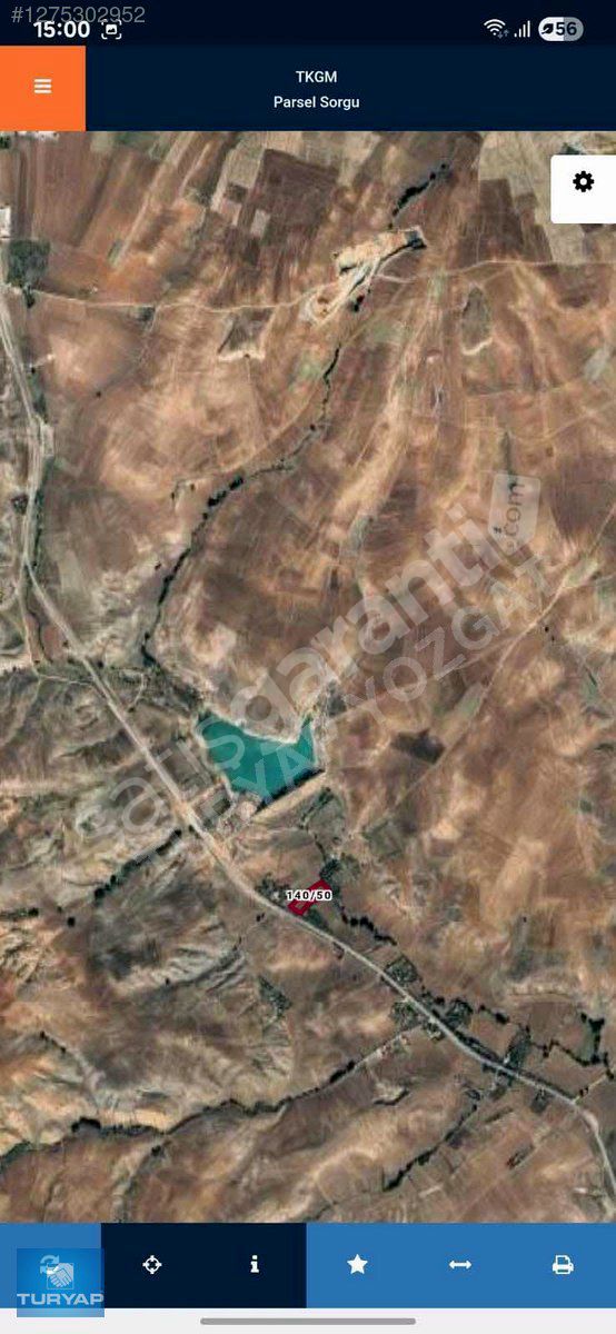 TURYAP EMLAKTAN DİVANLIDA SATILIK YOL KENARI TARLA