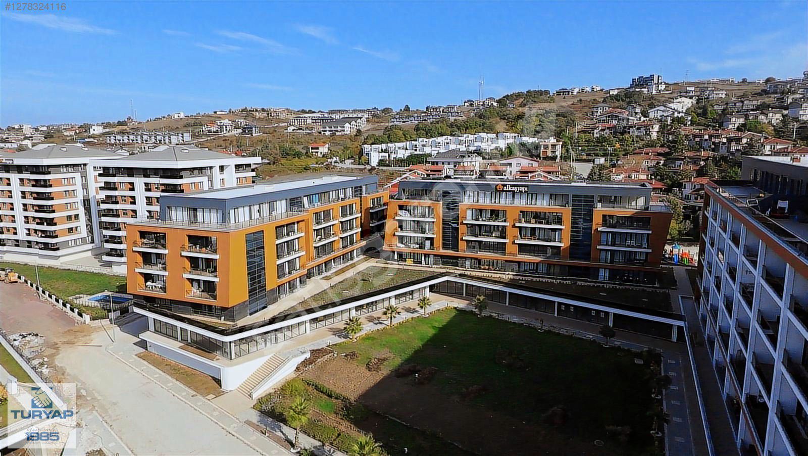 Yalova Kadıköy Alkaş Meydan Suites Lüks 2+1 Bahçe Katı Daire