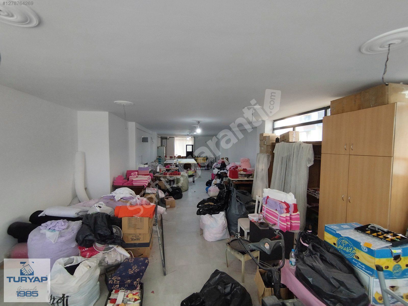 TURYAP TAN KİRALIK DEPOLU DÜKKAN