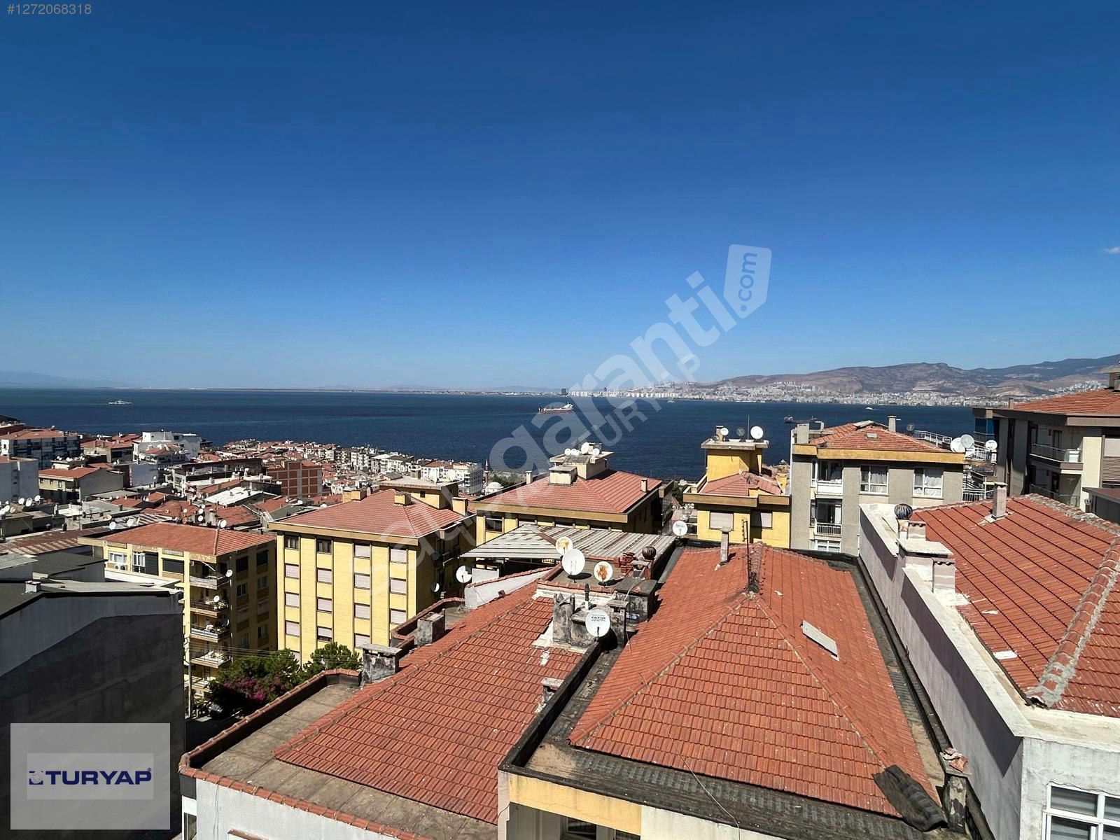 İzmir Hatay Pazaryeri Yanı Satılık Deniz Manzaralı 3+1 Daire.