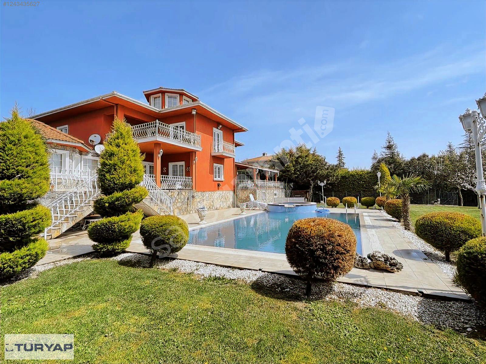 TURYAPTAN TEPEKENT'TE FULL EŞYALI HAVUZLU KİRALIK MÜSTAKİL VİLLA