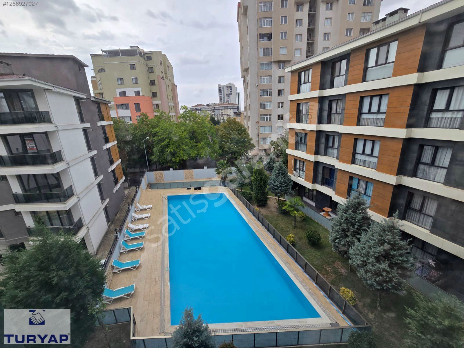 TURYAP'tan ESENTEPE SAPPHİRE RESİDENCE EŞYALI KİRALIK 1+1 DAİRE