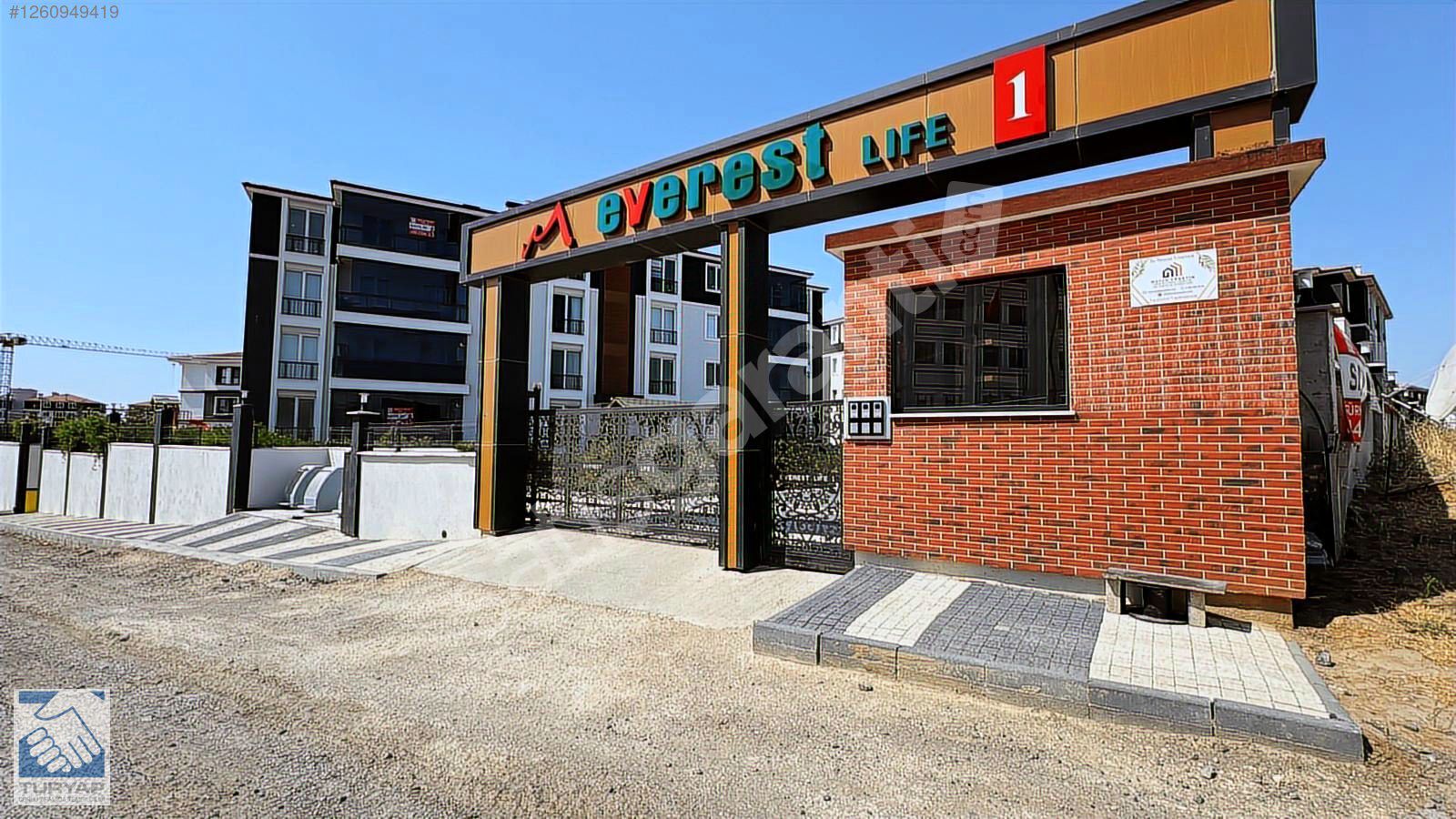 ZAFER MAH. EVEREST LİFE SİTESİNDE BAHÇE KATI LÜKS 3+1 SATILIK !