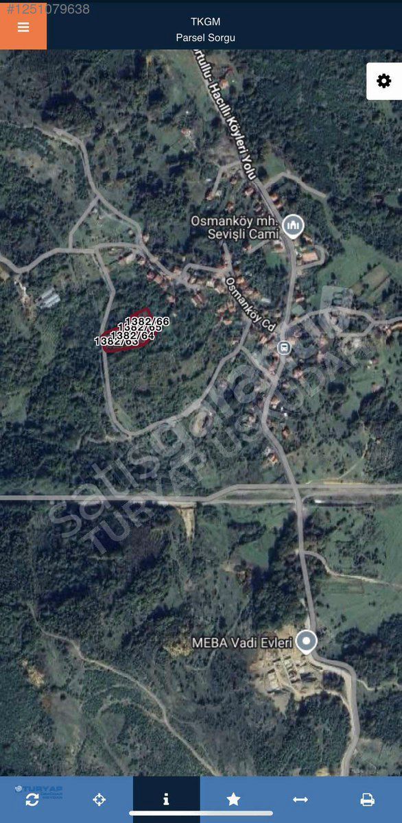 ŞİLE OSMANKÖY %35 VİLLA İMARLI YAN YANA 4 PARSEL SATILIK ARSA