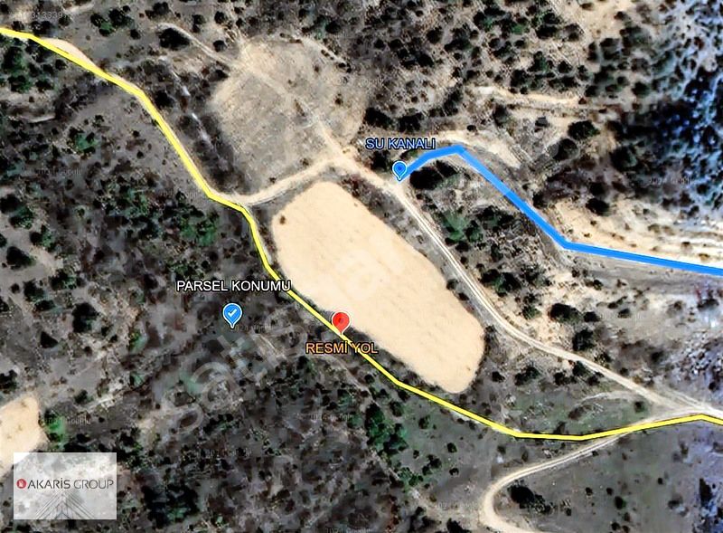 Bilecik Merkez Deresakari'de 2272m2 Resmi Yollu Satılık Bağ