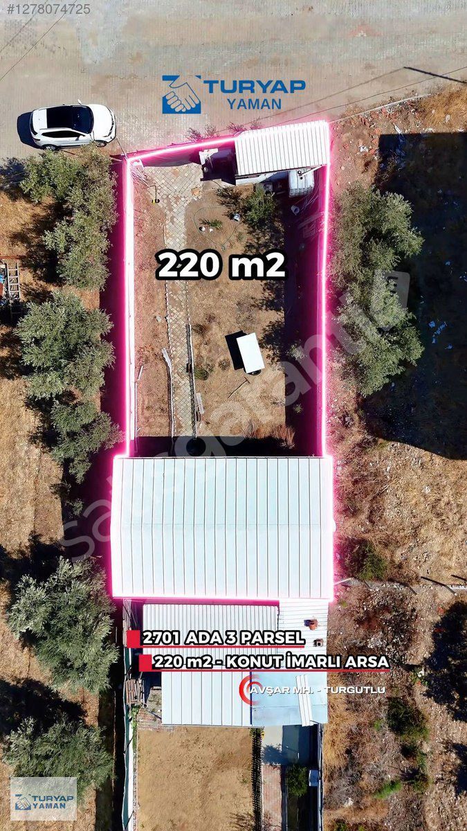 AVŞARDA, KONUT İMARLI, PREFABRİK EVİ BULUNAN 220 M2. ARSA