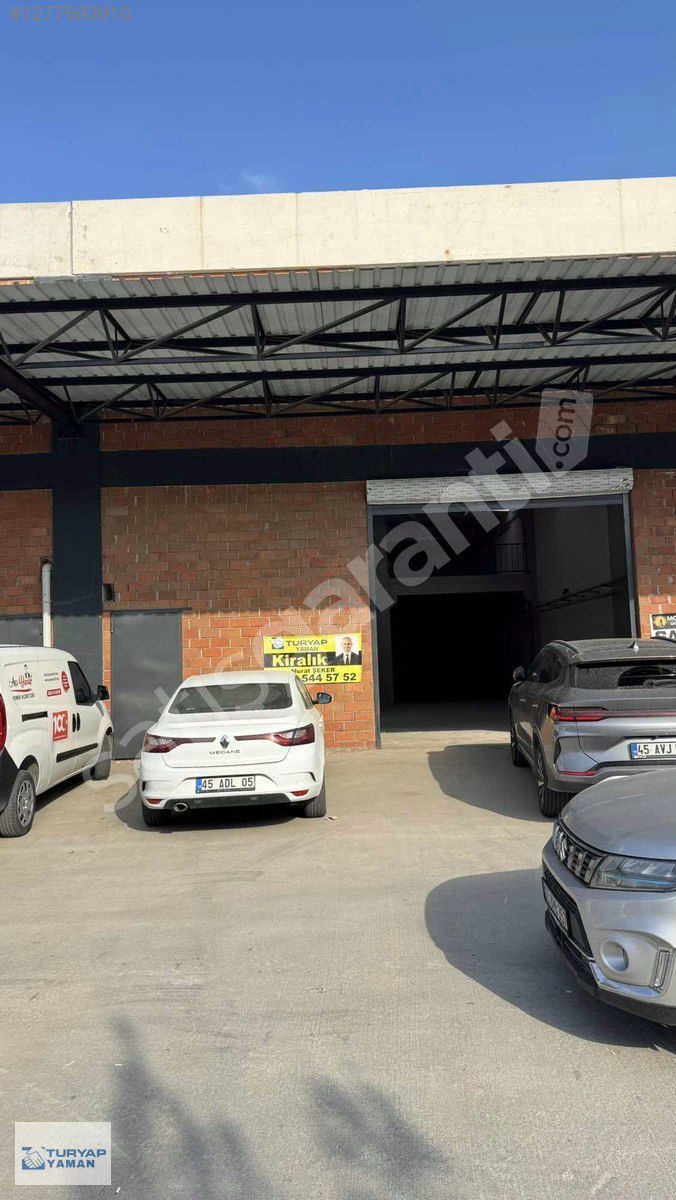 TURYAPTAN KOŞIKIRI BELEDİYE ÇARŞISI 875 METREKARE KİRALIK DEPO