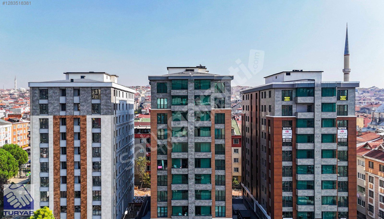 Turyap'tan, Butik Site'de, 3+1, 135m2, 9.Kat, Kapanmaz Manzaralı