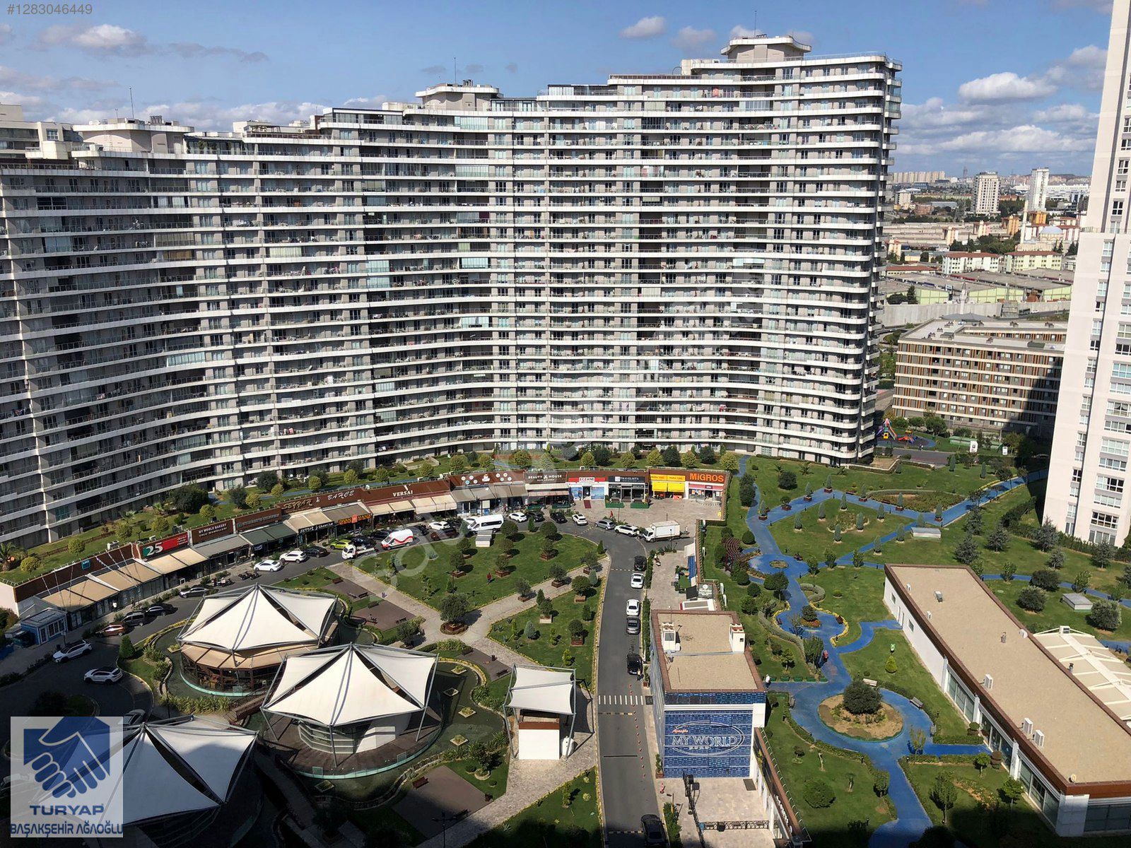 Ağaoğlu My World Europe Arena Res Satılık 1+1 Daire