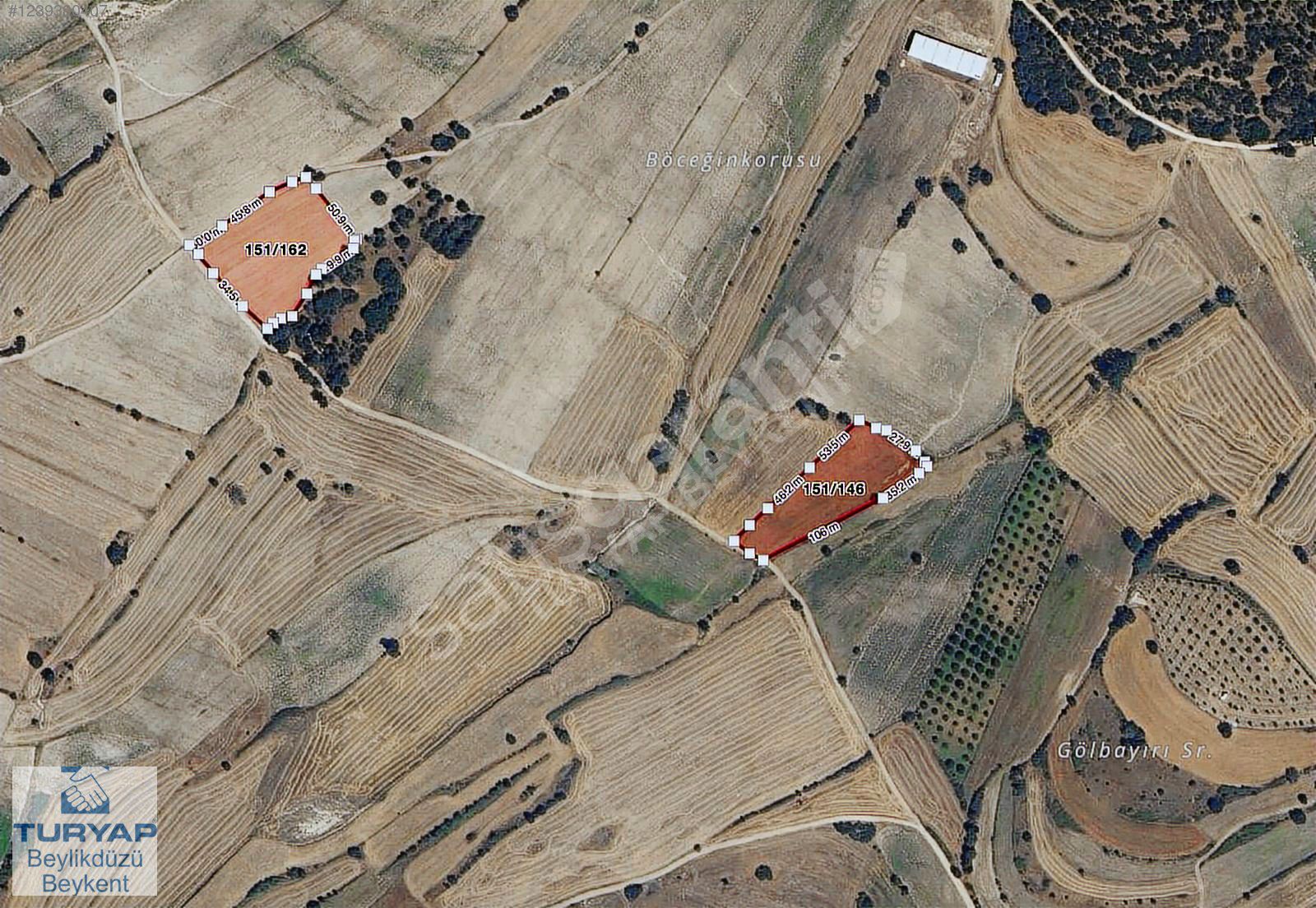 Turyap'tan Kırklareli Koçfaz'da 14.800 m2 Satılık 2 Parsel Tarla