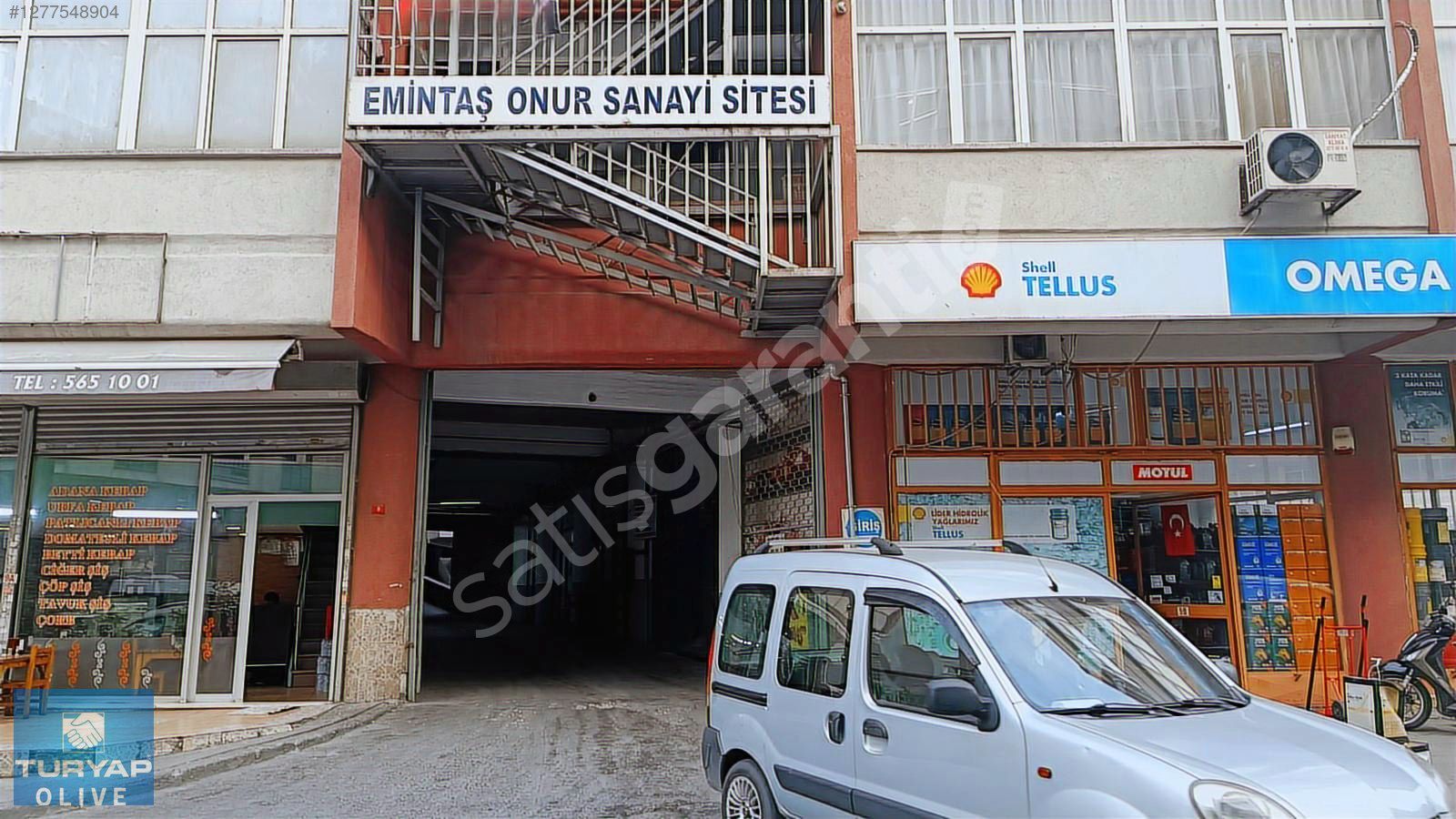 Emintaş Onur'da Net 70 m² + 33 m² Asma Katlı İmalathane/Atölye