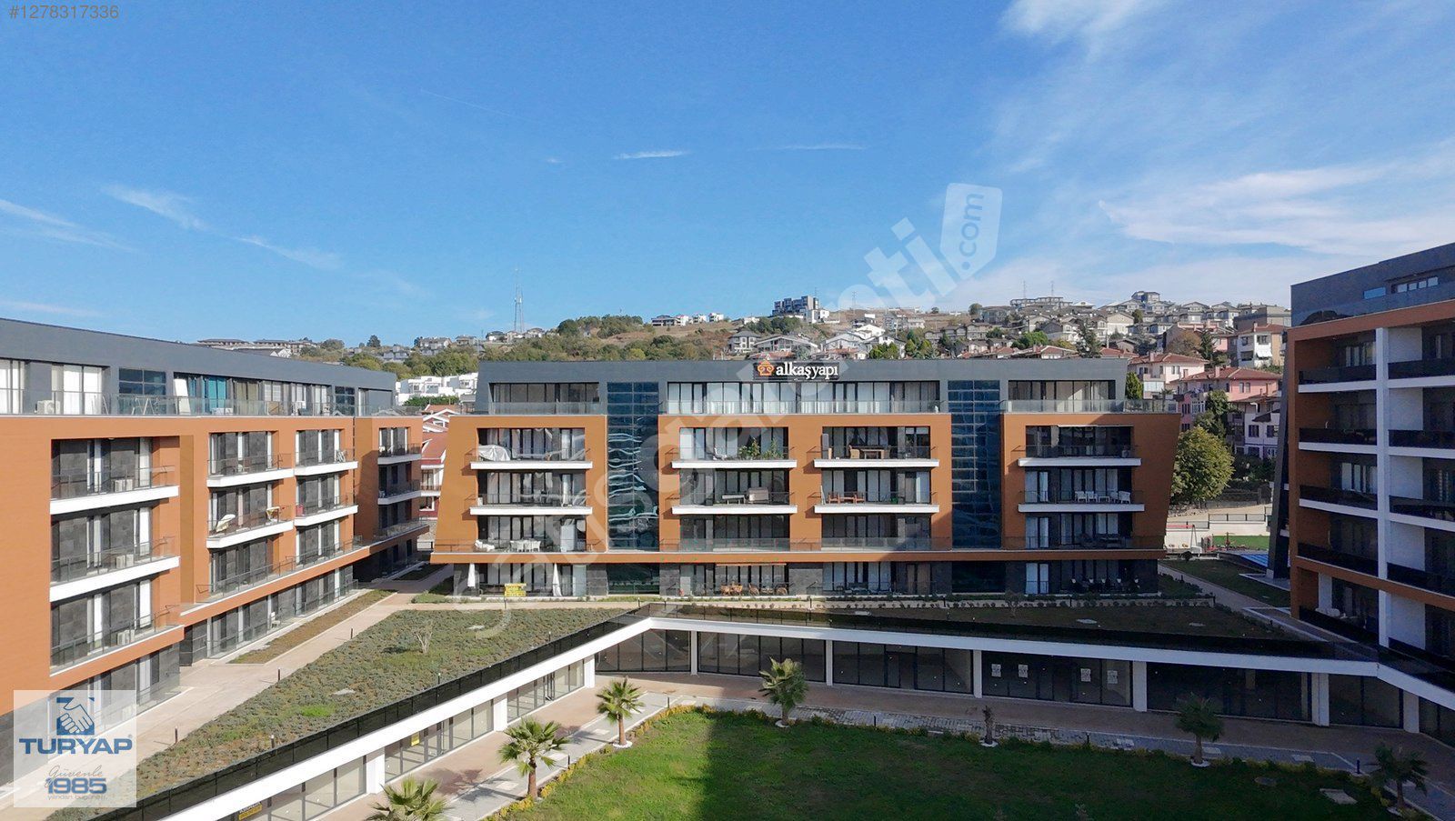 Yalova Kadıköy Alkaş Meydan Suites Lüks 3+1 Bahçe Katı Daire