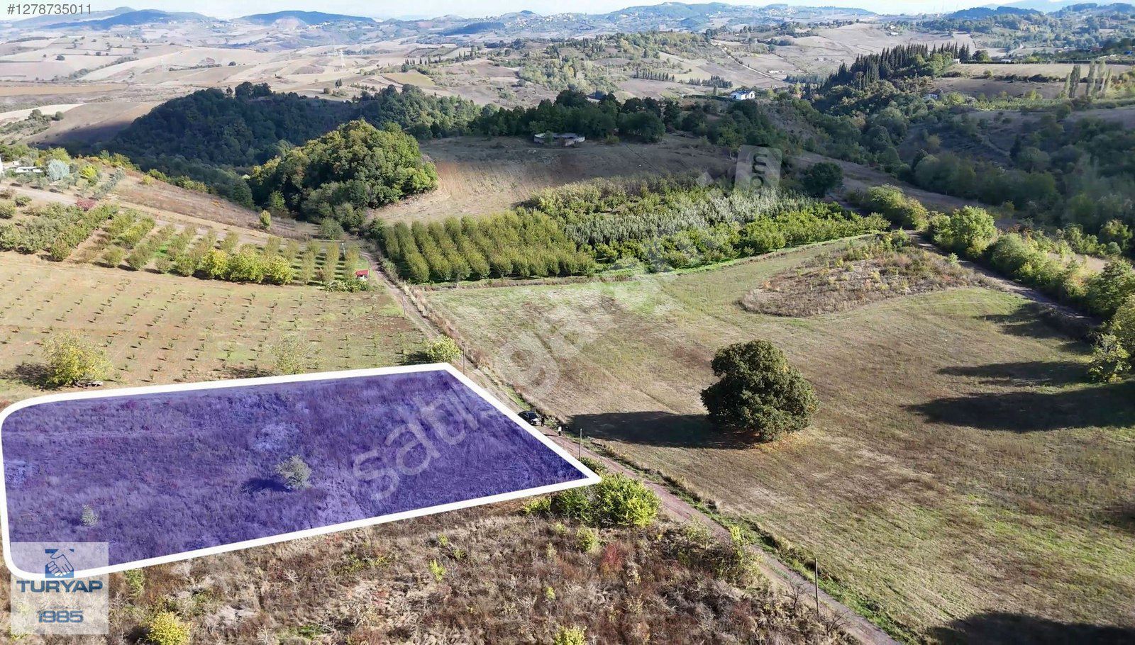 TURYAP YUSUF'TAN YALOVA ÇUKURKÖY'DE 6871m² YOLA CEPHELİ ARAZİ