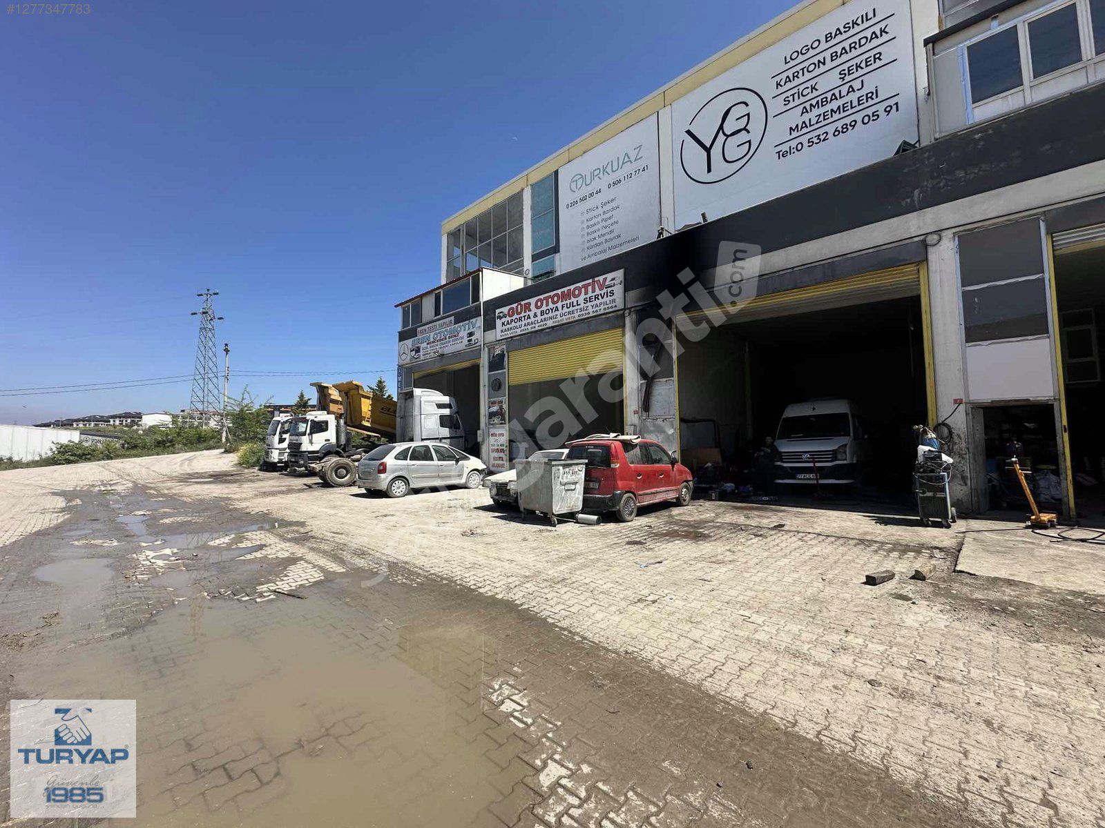 TURYAP SONER'DEN SATILIK, KİRAZLI CITYSAN YENİ SANAYİDE DÜKKAN