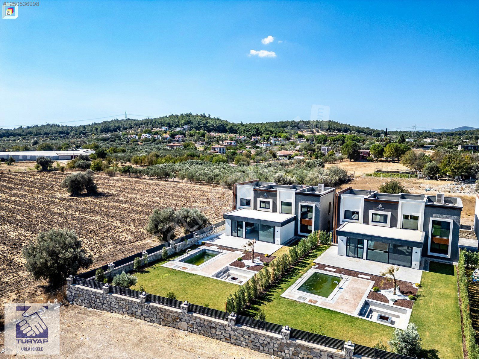 TURYAP Urla İskele | Kuşçularda Akıllı, Havuzlu Müstakil Villa