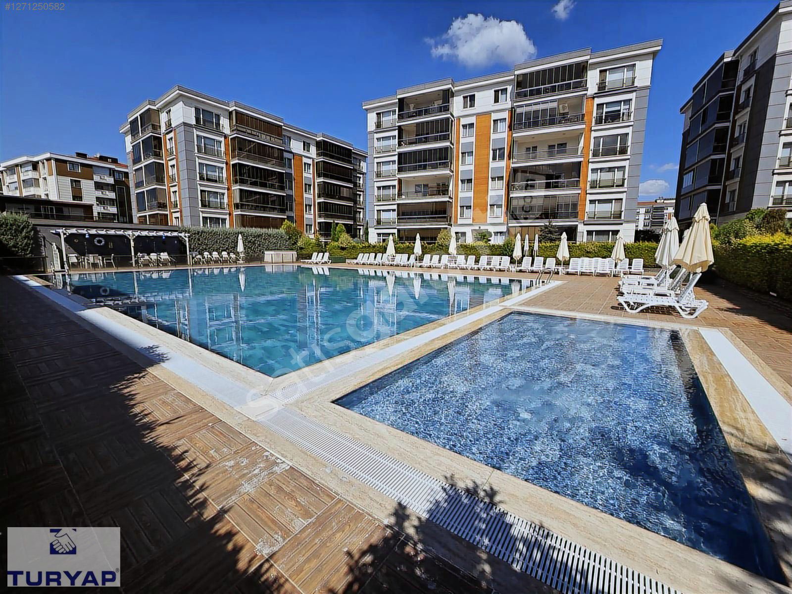ŞELALE PARK-1 HAVUZ -GÜNEY CEPHELİ 3+1 SATILIK LÜKS DAİRE