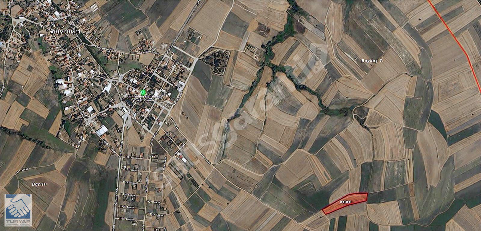 TEKİRDAĞ ERGENE AHIMEHMET TE SATILIK 16 DÖNÜM TARLA