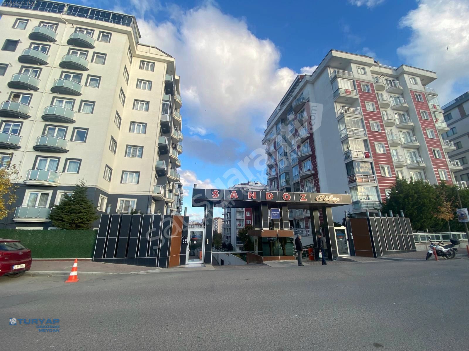 SANDOZ CİTY'DE 1+1 65M2 MASRAFSIZ MANZARALI SÜPER DAİRE