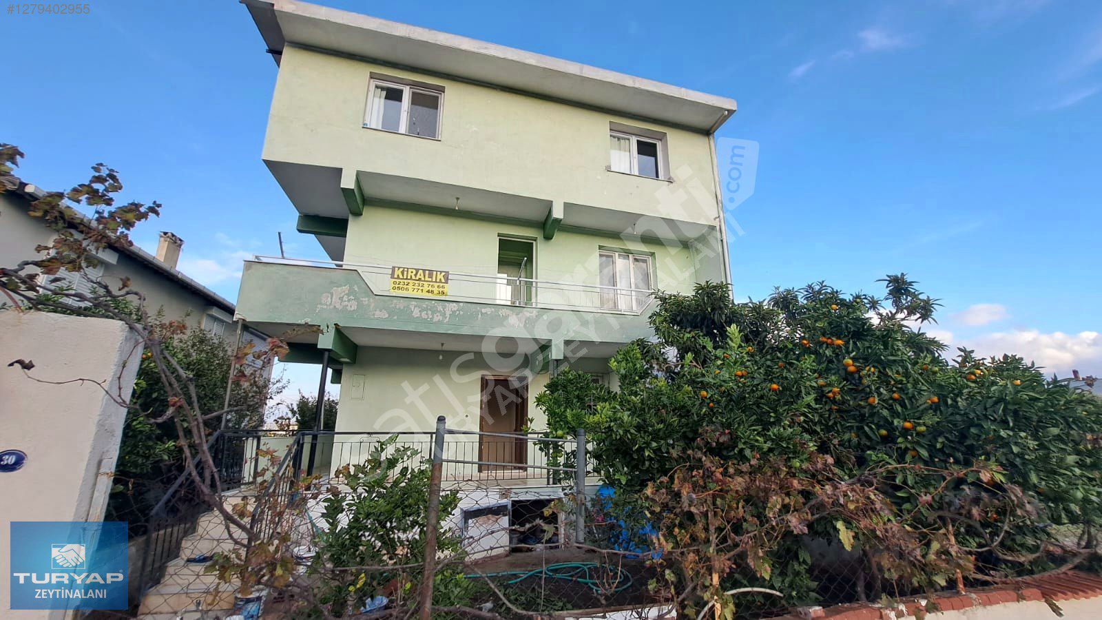 Gülbahçe Karapınar'da Deniz Manzaralı Eşyalı Kiralık 2+1 Daire