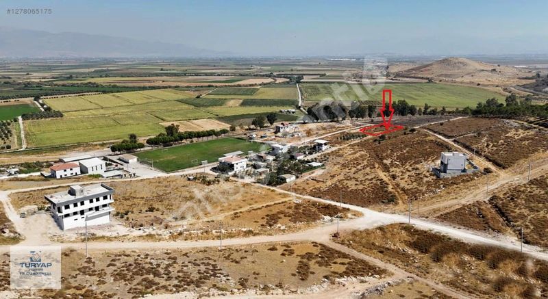 Menemen'de İmarı Açık Villa İmarlı 490m2 Arsa