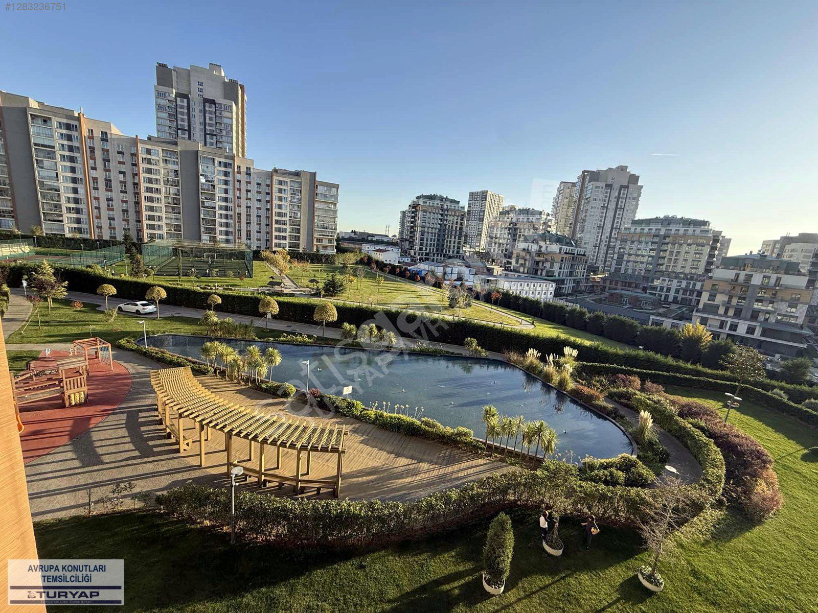 AVRUPA KONUTLARI 3'TE PEYZAJ CEPHE YÜKSEK TAVAN 3 WC'Lİ 4+1