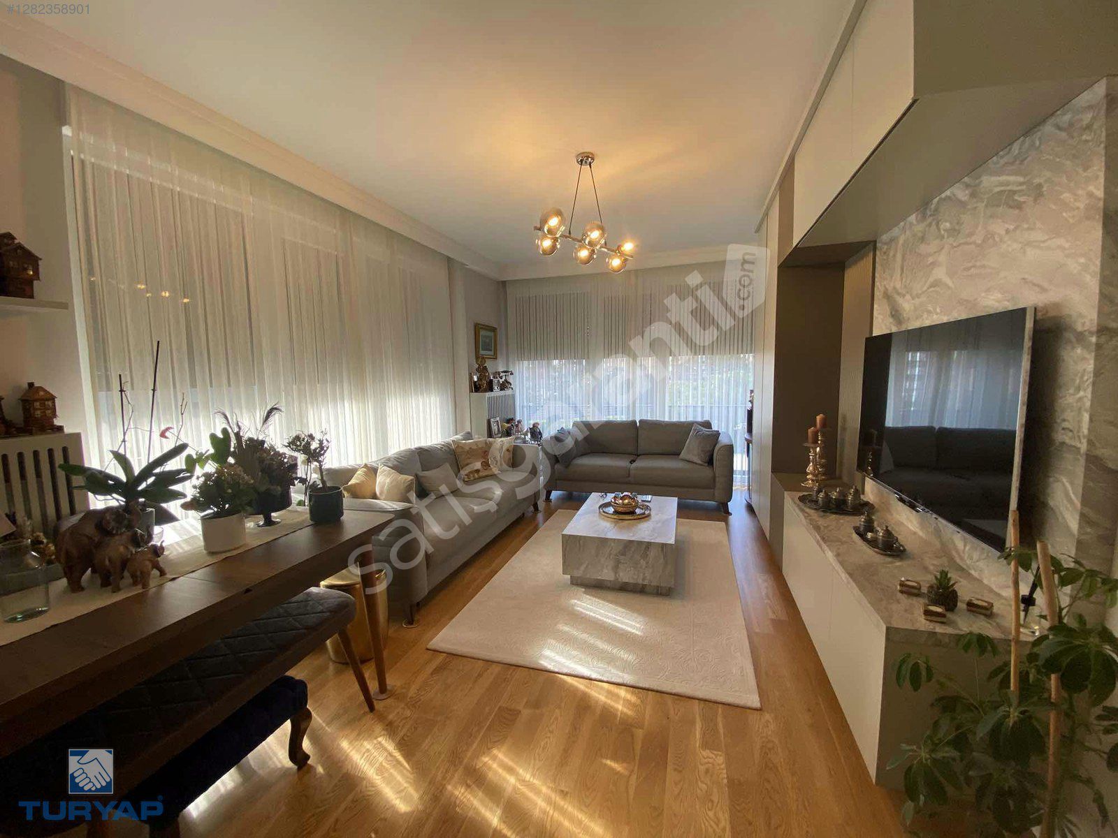 TURYAP'TAN BOSTANCI'DA CADDEYE YAKIN NEZİH KONUMDA BALKONLU 2+1