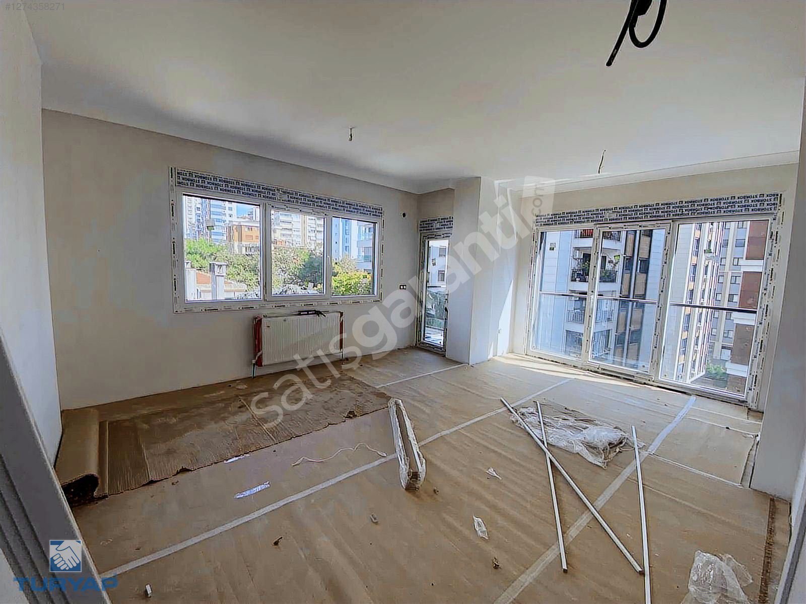 TURYAP'TAN GÖZTEPE'DE CADDEYE 7.BİNA DA KASIM TESLİM SIFIR 3+1