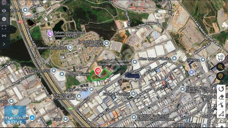 TUZLA ORHANLIDA SATILIK 31347 M2 SANAYİ İMARLI ARSA