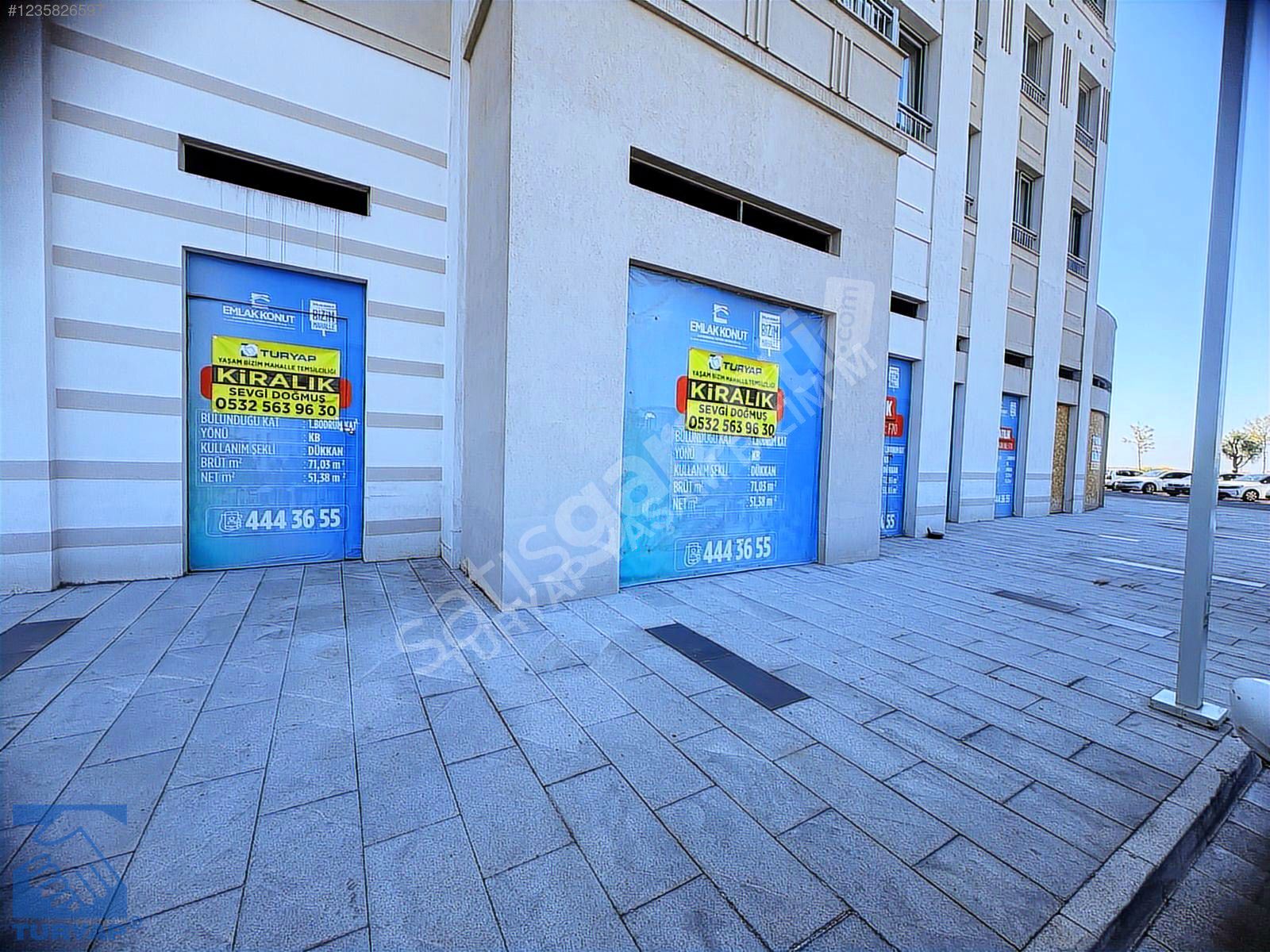 Bizim Mahalle 2.Kısım Teraslı Depolu Kiralık Dükkan