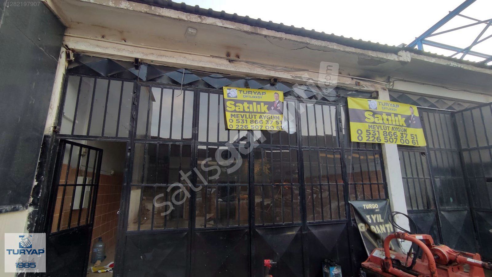 TURYAP Çiftlikköy'den Taşköprü Sanayi Sitesinde Satılık Dükkan