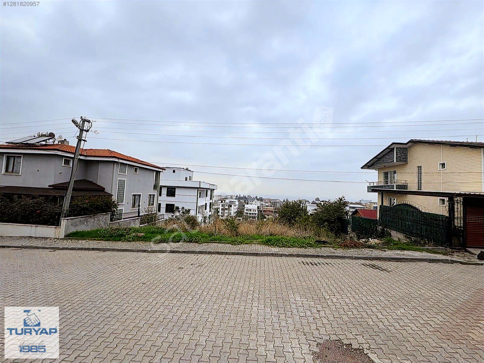 Turyap Çiftlikköy'den Deniz Manzaralı 3 Kat İmarlı Satılık Arsa