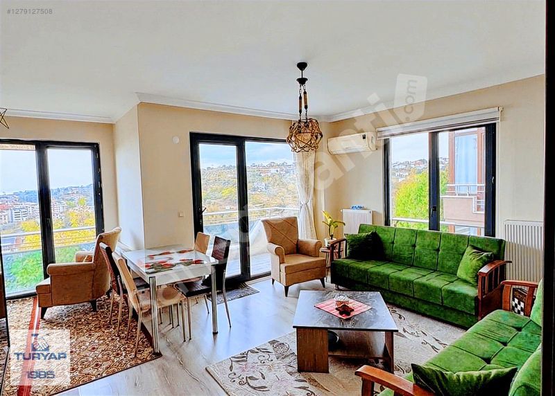 TURYAP'TAN; ÇINARCIK'TA, DENİZ MANZARALI, LUX 2+1, EŞYALI DAİRE
