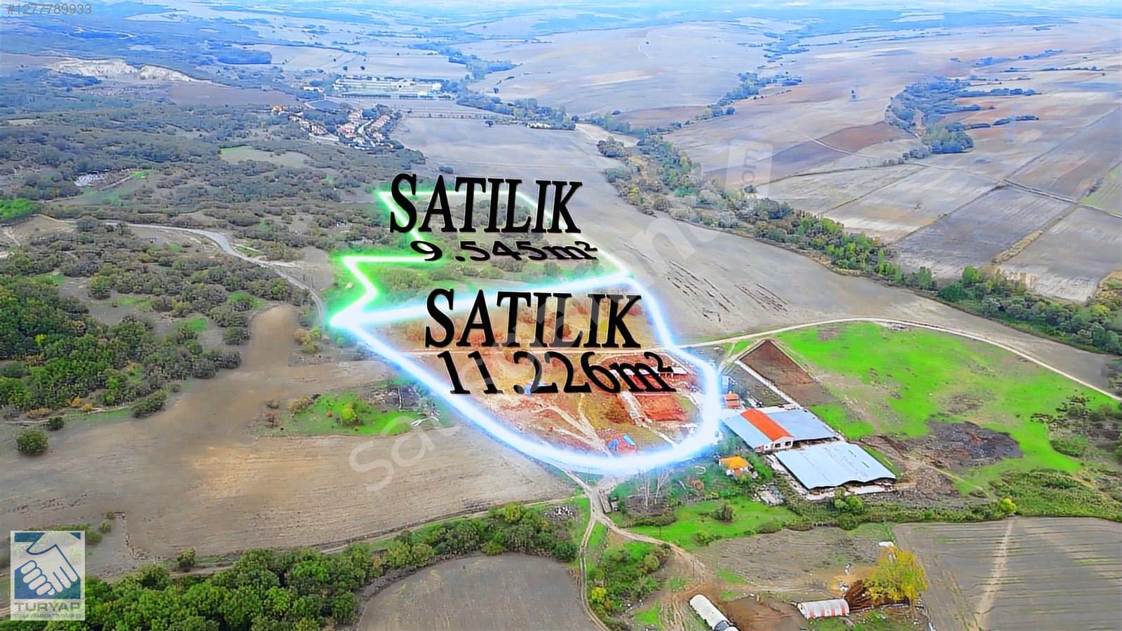 TEKİRDAĞ ÇORLU ESETÇEDE HAVA ALANI YAKINI SATILIK 2 PARSEL TARLA