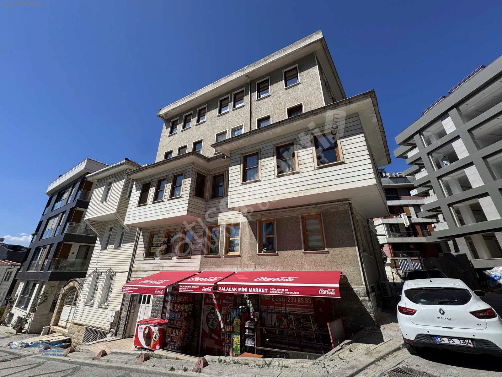 Üsküdar Salacakta Önü Açık 2+1 Asansörlü, Açık Otoparklı Daire