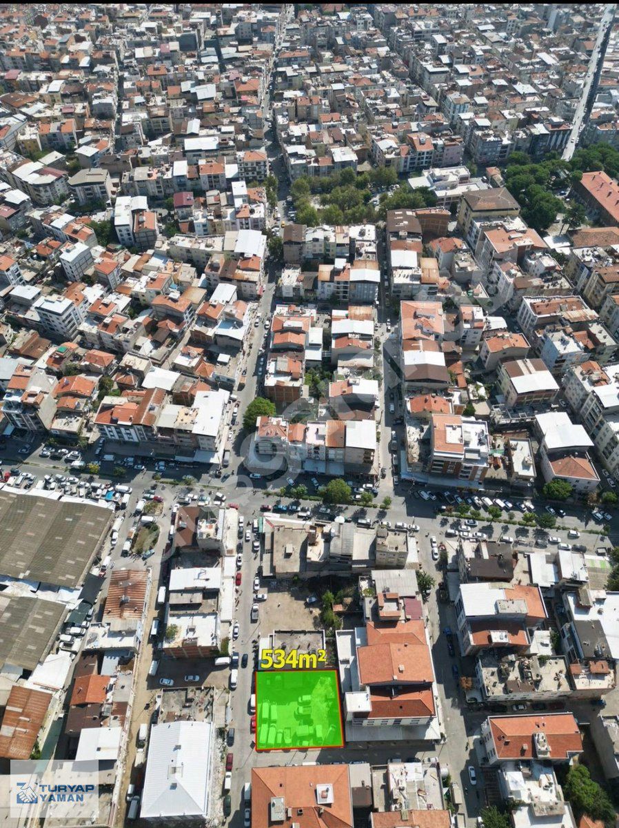TURYAPTAN YEDİEYLÜL MAH. 534 M² KÖŞE SATILIK ARSA