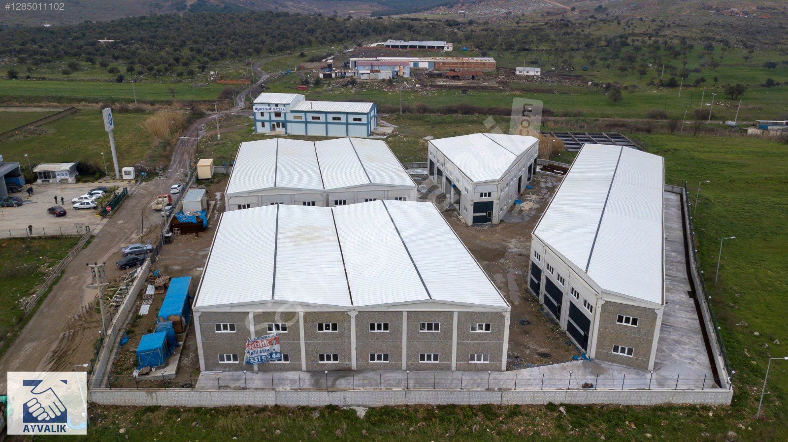 TURYAP'TAN İZMİR ÇANAKKALE YOLUNDA SATILIK DEPO