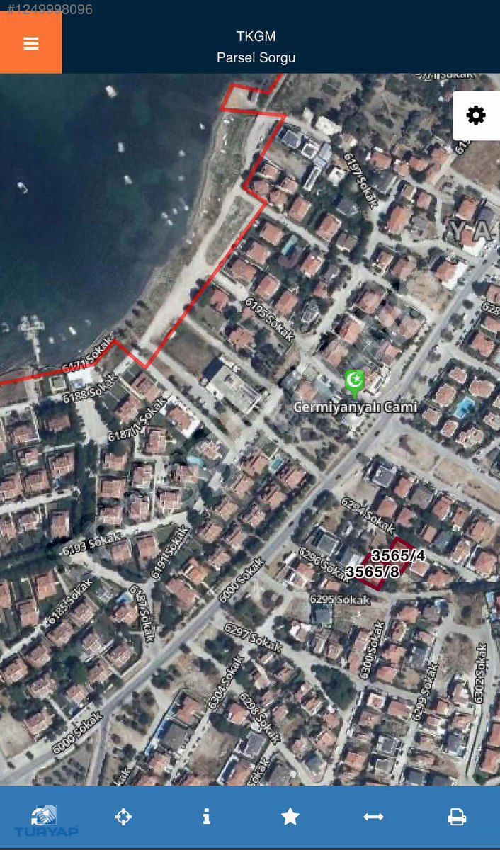 TURYAP'TAN İZMİR ÇEŞMEDE DENİZE 200m İMARLI 700m2 ARSA
