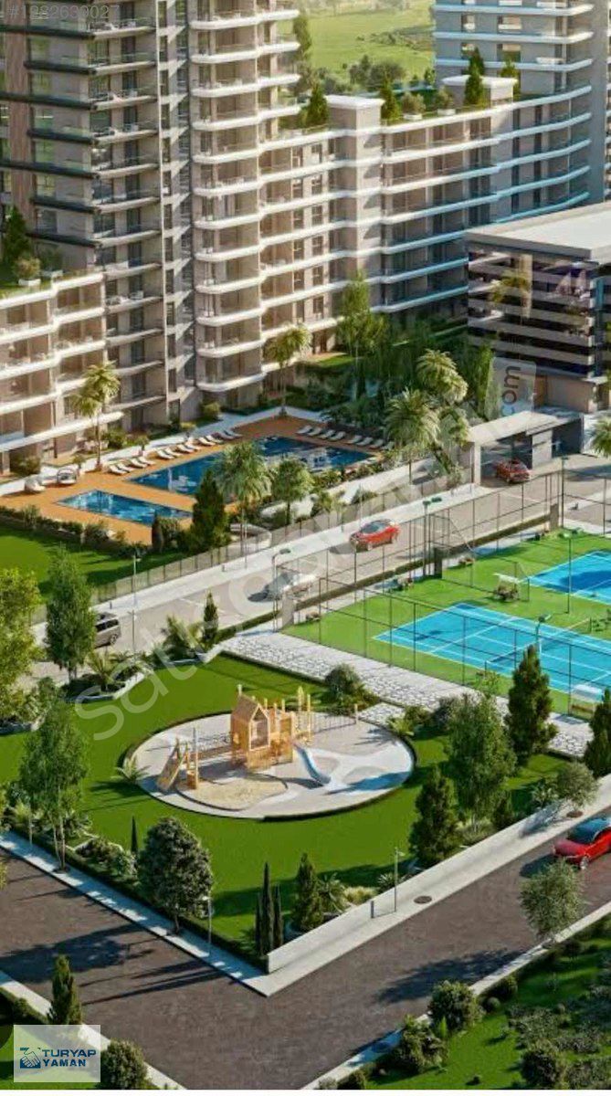 TURYAP'TAN MİRNAS BAHŞEHİR'DE HAVUZ ÇEPHE KİRALIK LÜX 2+1 DAİRE