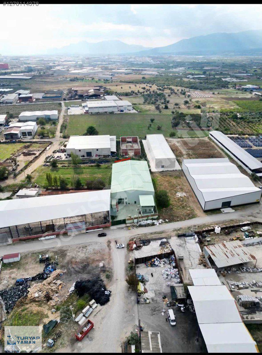 TURYAPTAN KOŞUKIRI BÖLGESİNDE 1.600 M² KAPALI ALANLI FABRİKA