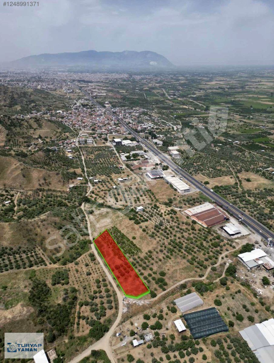 TURGUTLUDA ANKARA ASFALTI ÜZERİ 6.098 M² SANAYİ İMARLI ARSA