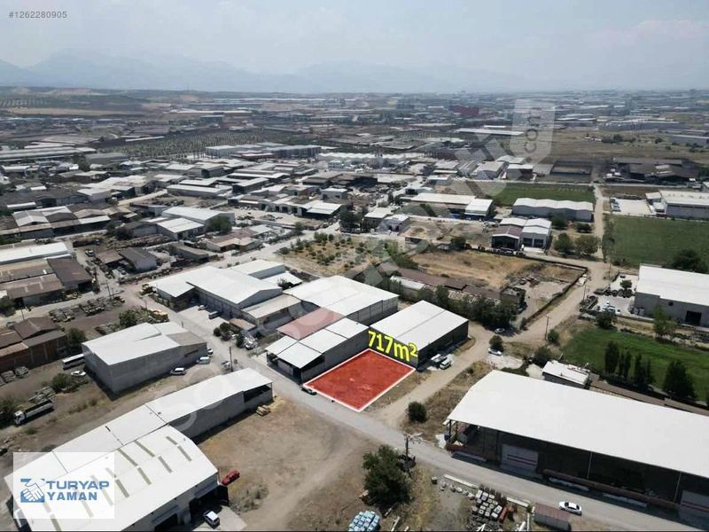 TURYAPTAN KOŞUKIRINDA 717 m2 SANAYİ İMARLI ARSA