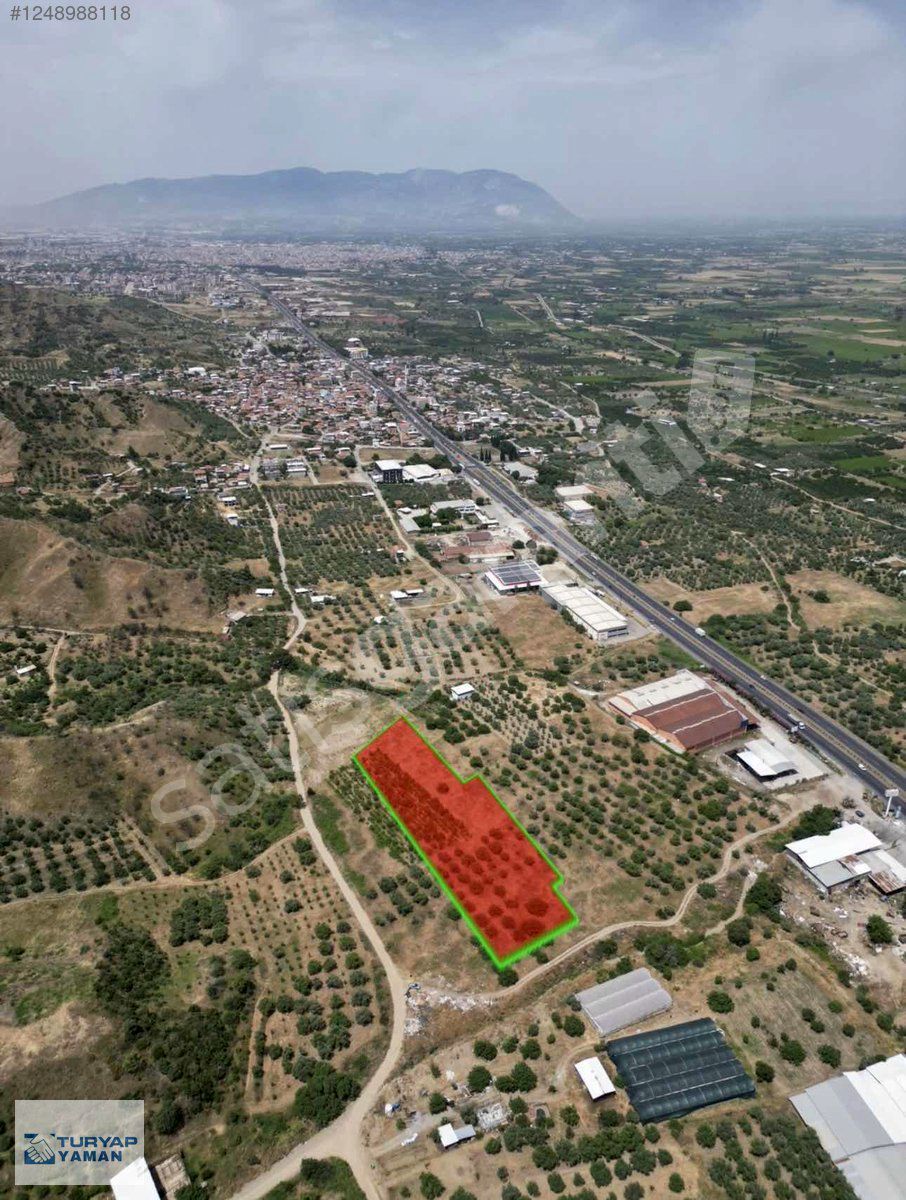 TURGUTLUDA ANKARA ASFALTI ÜZERİ 8.722 M² SANAYİ İMARLI ARSA