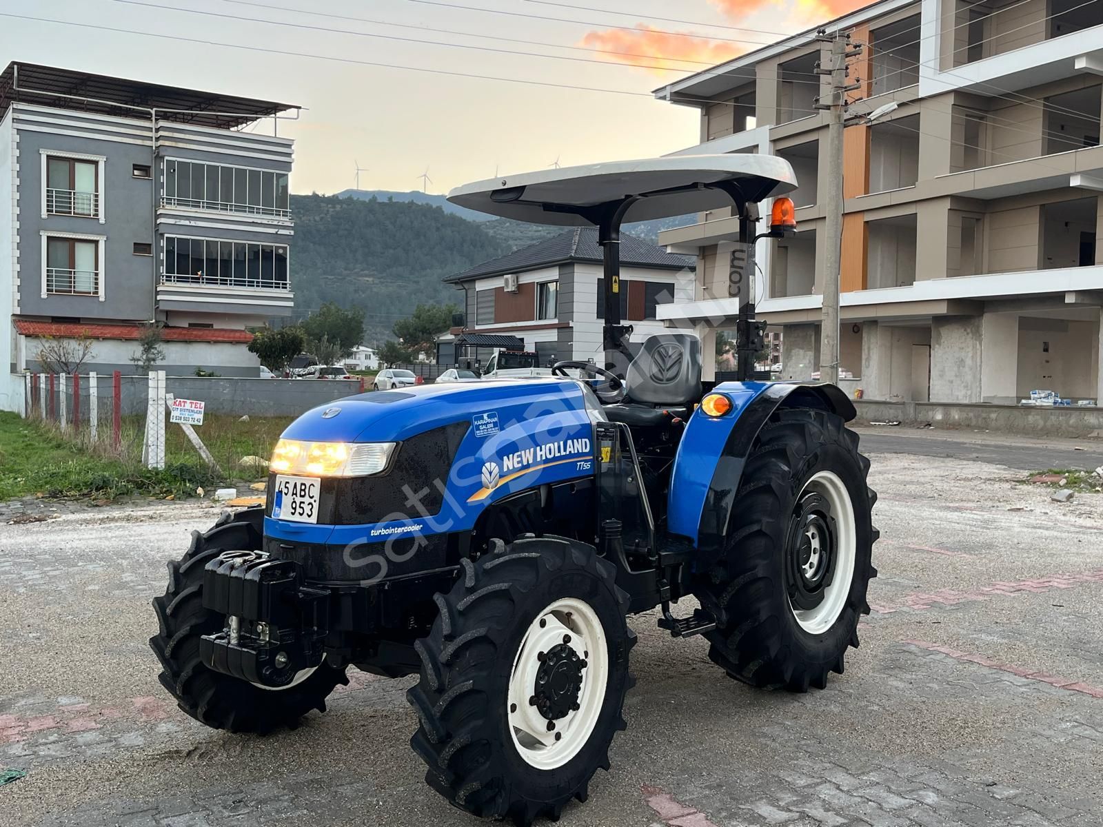 2012 NEW HOLLAND TT 55 ÇEKER