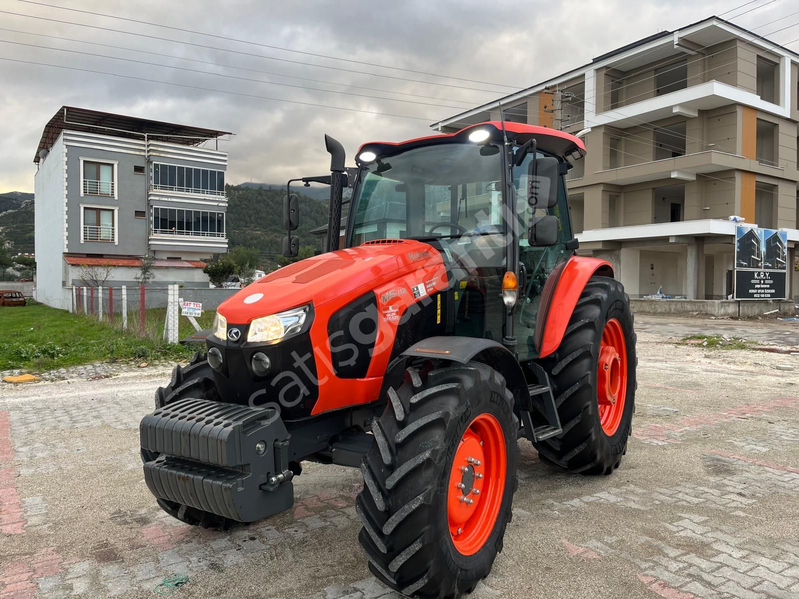 2022 MODEL KUBOTA M5-112 750 SAATTE KREDİYE UYGUN