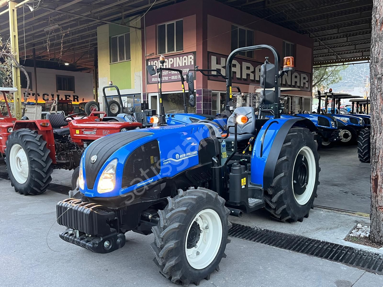 2024 NEW HOLLAND T580S DT SÜRÜNGEN VİTESLİ SIFIR