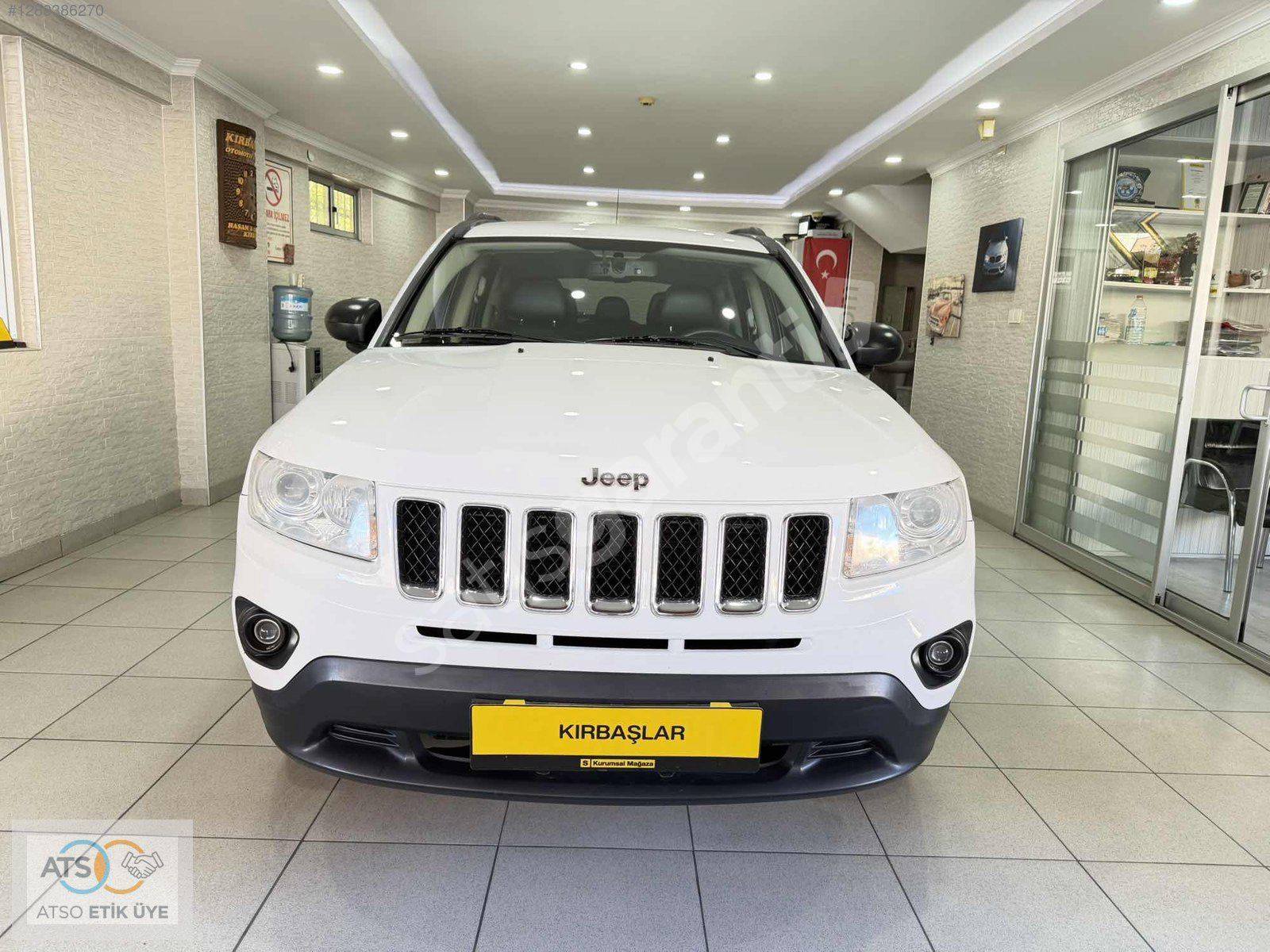 KIRBAŞLAR'DAN JEEP COMPASS 2.0 LİMİTED 2012 MODEL 89.000 KMDE
